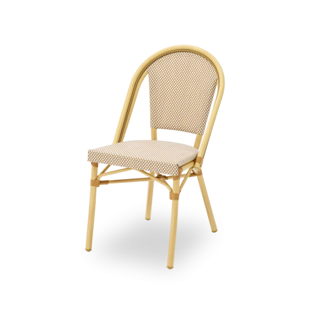 Chaise MATTEO 0377 beige en technorattan