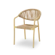Chaise CESARE 1616 en technorattan