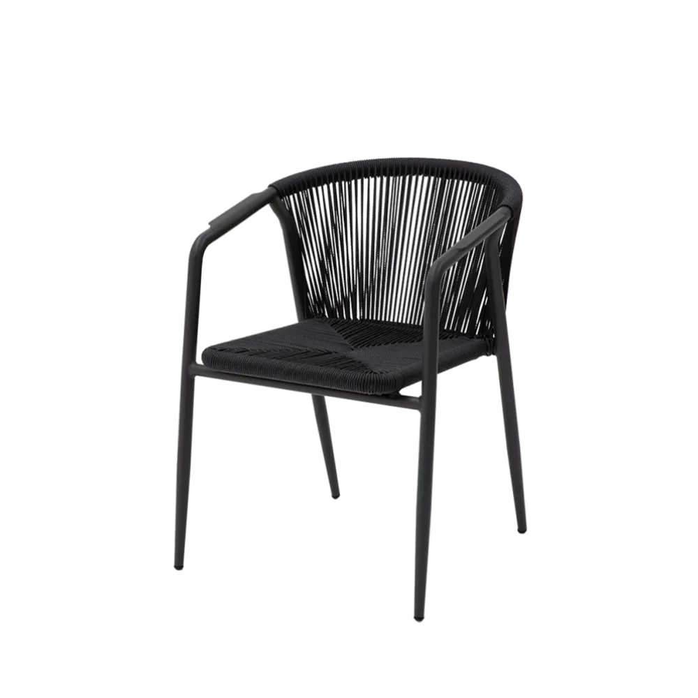 Chaise empilable LUIGI 1616 en technorattan