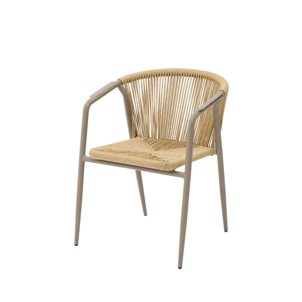 Chaise empilable LUIGI 1616 en technorattan