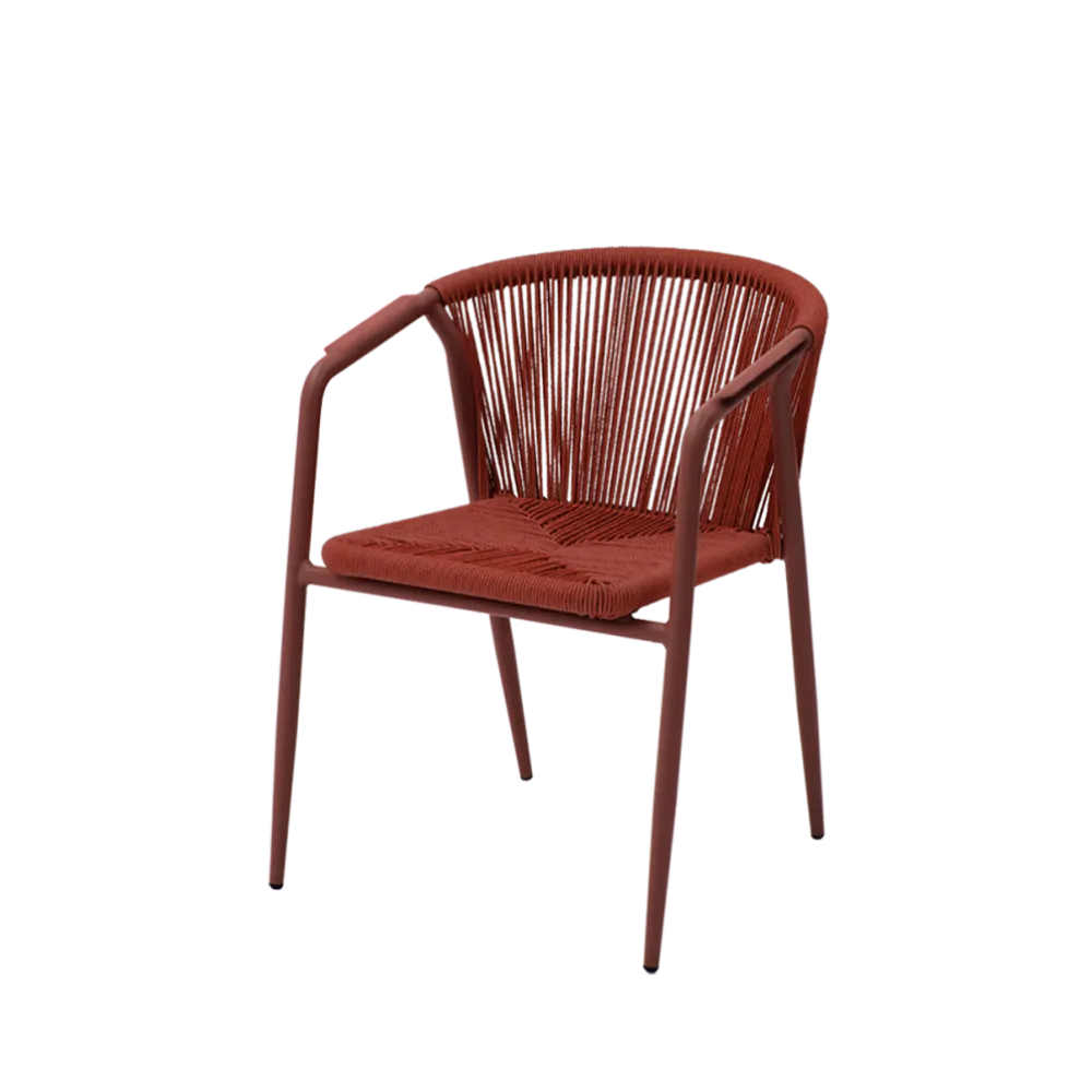 Chaise empilable LUIGI 1616 en technorattan