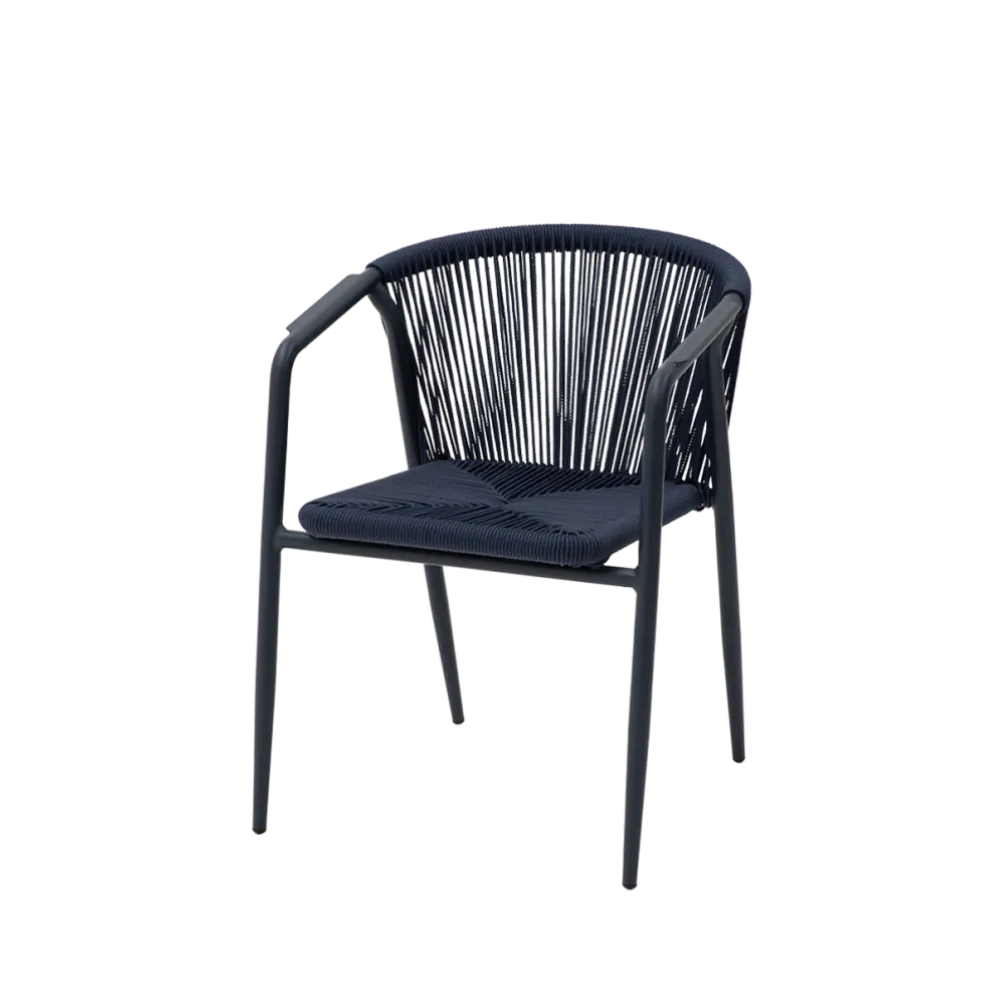 Chaise empilable LUIGI 1616 en technorattan