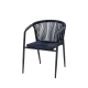 Chaise empilable LUIGI 1616 en technorattan
