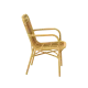Chaise BAMBOO en technorattan beige