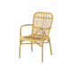 Chaise BAMBOO en technorattan beige