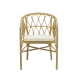Chaise HAWAI en technorattan beige