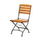 Chaise pliante et empilable LARA