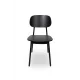Chaise professionnelle NORM 015 en hêtre noir