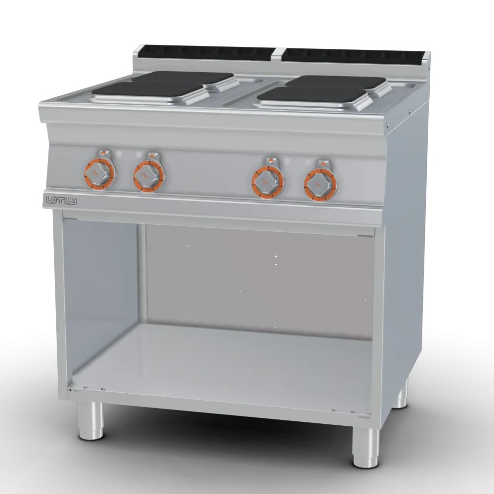 Piano de cuisson électrique LOTUS PCQ-78ET sans meuble neutre