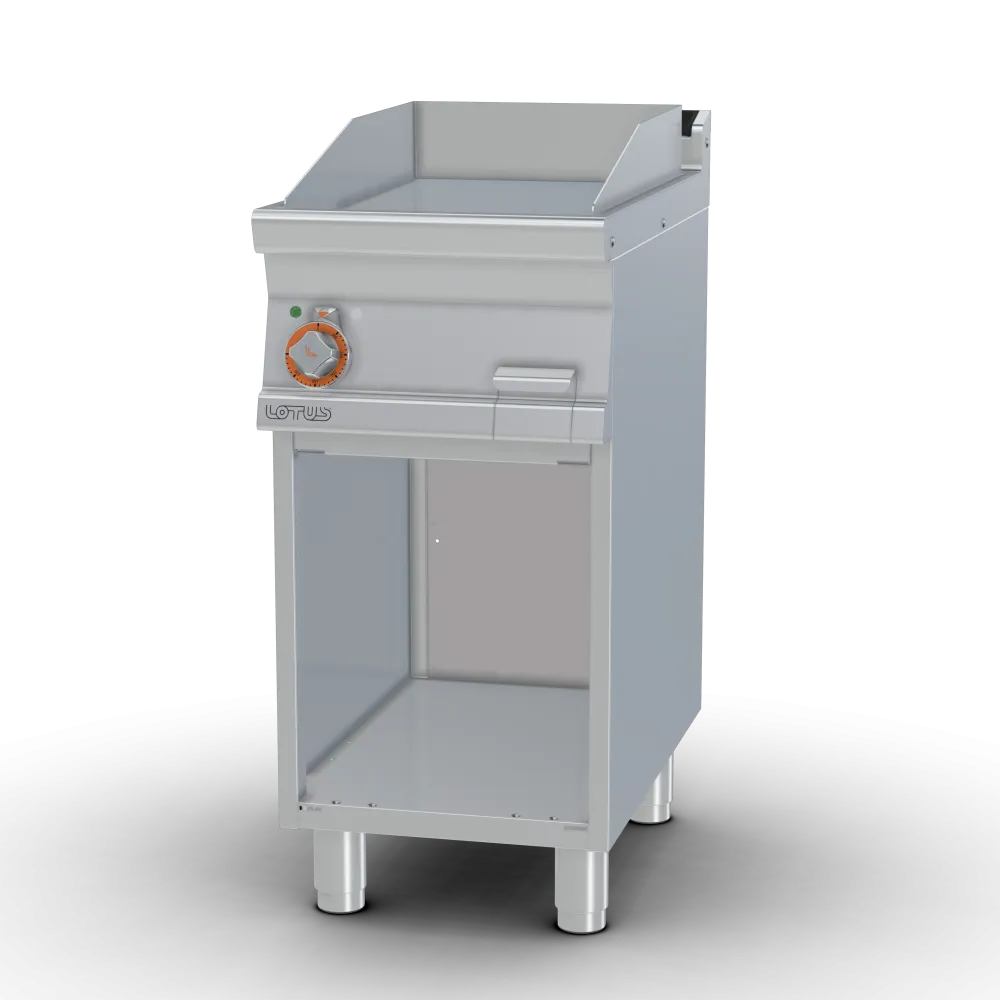 Fry-top électrique lisse LOTUS FTL-74ET sur socle ouvert