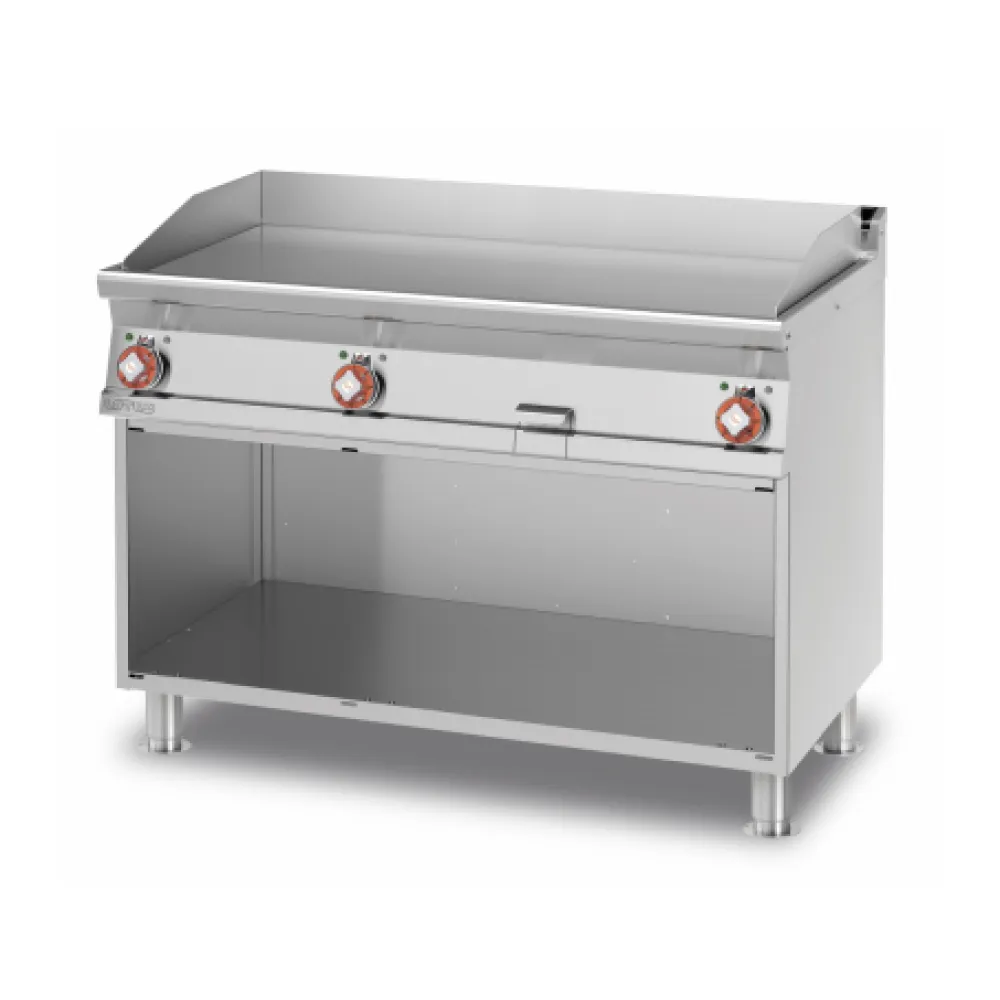 Fry-top électrique lisse LOTUS FTL-712ET3X sur socle ouvert