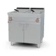 Friteuse électrique professionnelle LOTUS F2/18-78ET 18+18 L avec meuble neutre