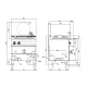 Bouilleur électrique professionnel 50 L LOTUS PI50-78ETX