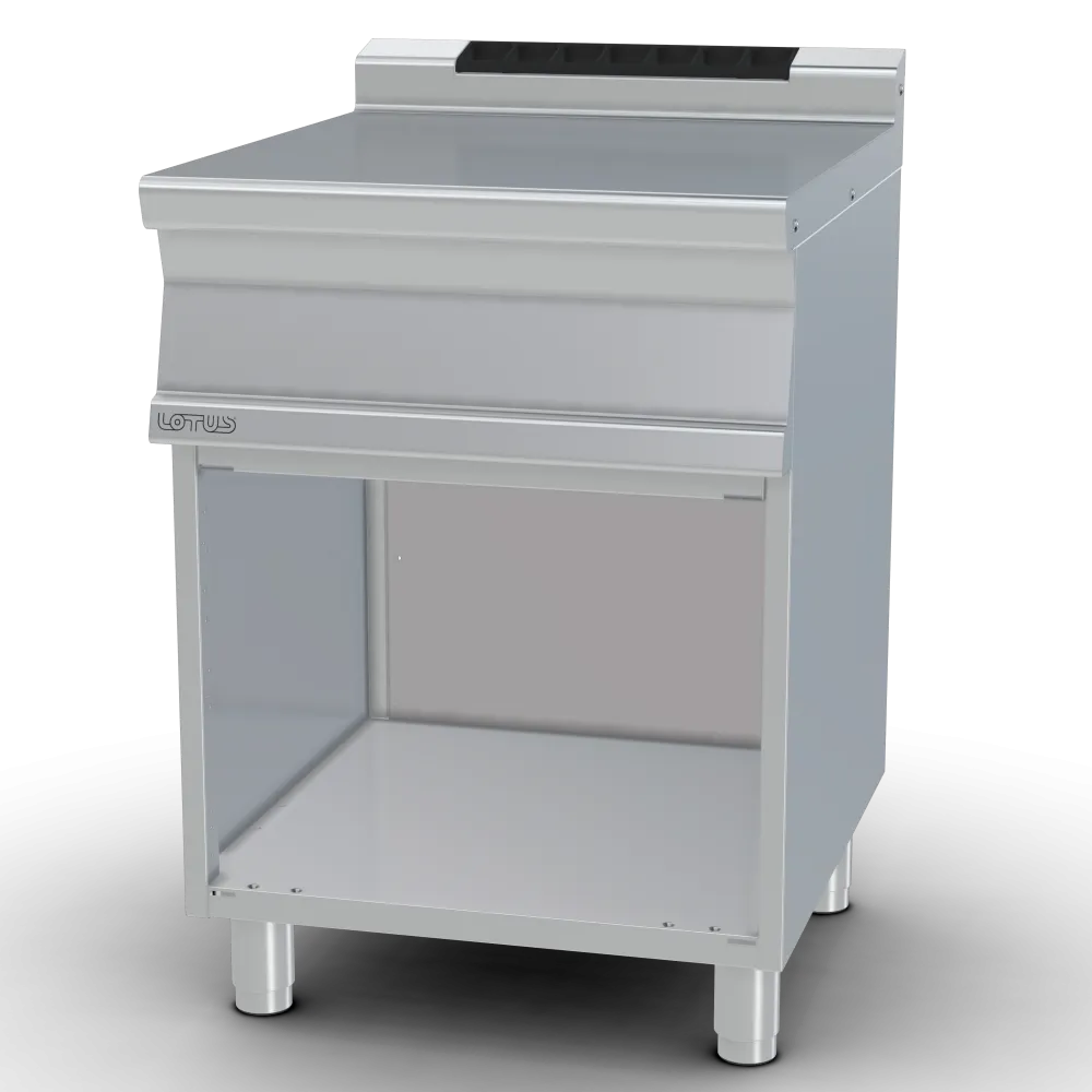 Plan de travail sur meuble LOTUS PLS-76 en inox 18/10