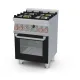 Plaque de cuisson gaz et four électrique LOTUS CFM4-66GEM/V 60 cm