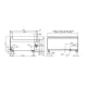 Fry top lisse LOTUS FTLT-712ET3 3 zones de cuisson