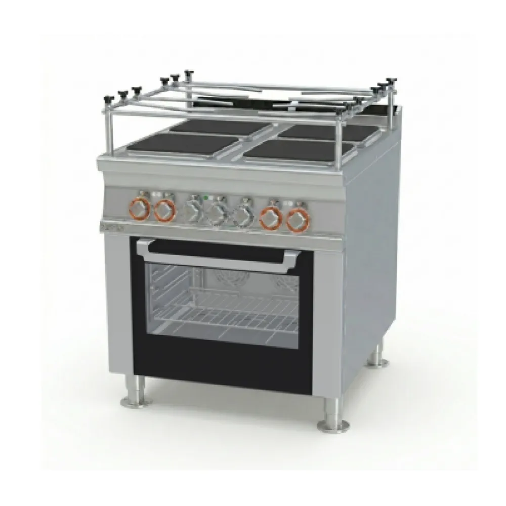 Plaque de cuisson électrique marine avec four 90 MARINE CFVQ4-98ETX/V LOTUS