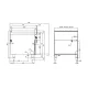 Plaque de cuisson électrique 6 feux avec four 90 cm LOTUS CFV6-912ETVX/V