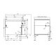 Plaque de cuisson électrique avec four 90 cm LOTUS CFVQ6-912ETVX