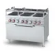 Plaque de cuisson électrique 6 feux avec four LOTUS CFQ6-912ETX