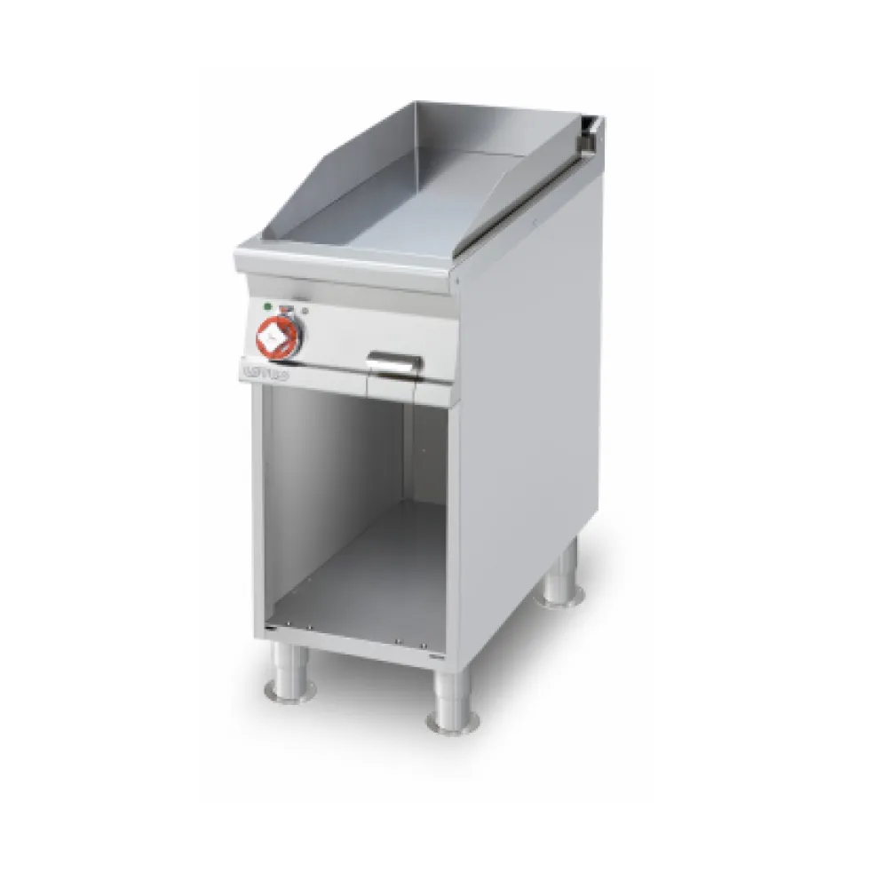 Fry-top électrique lisse sur socle ouvert 90 cm LOTUS FTL-94ETX