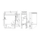 Fry-top électrique lisse LOTUS FTL-98ETX 76x68 cm 2 zones