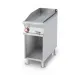 Fry-top électrique nervuré LOTUS FTR-94ETX sur meuble ouvert 90 cm