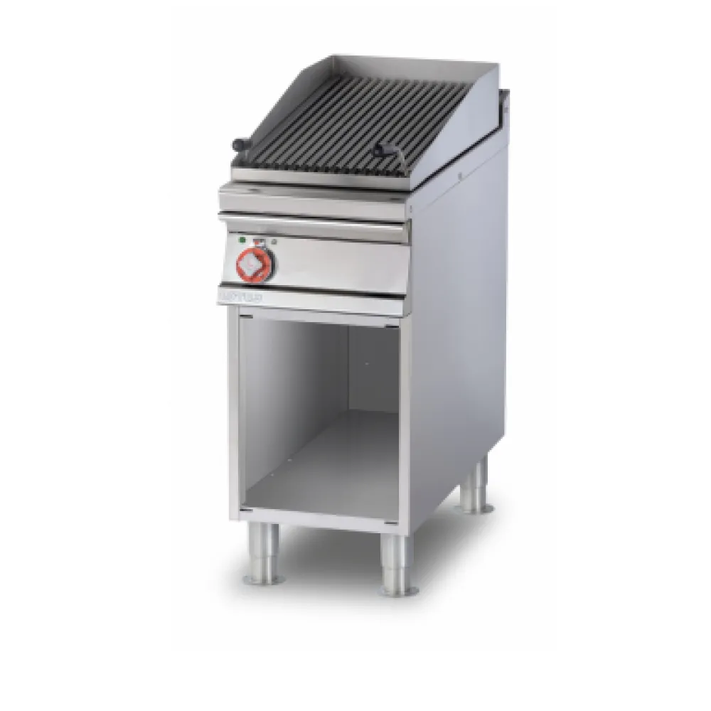 Grill électrique à eau avec meuble neutre 90 LOTUS CWK-94ETX, 38x66 cm