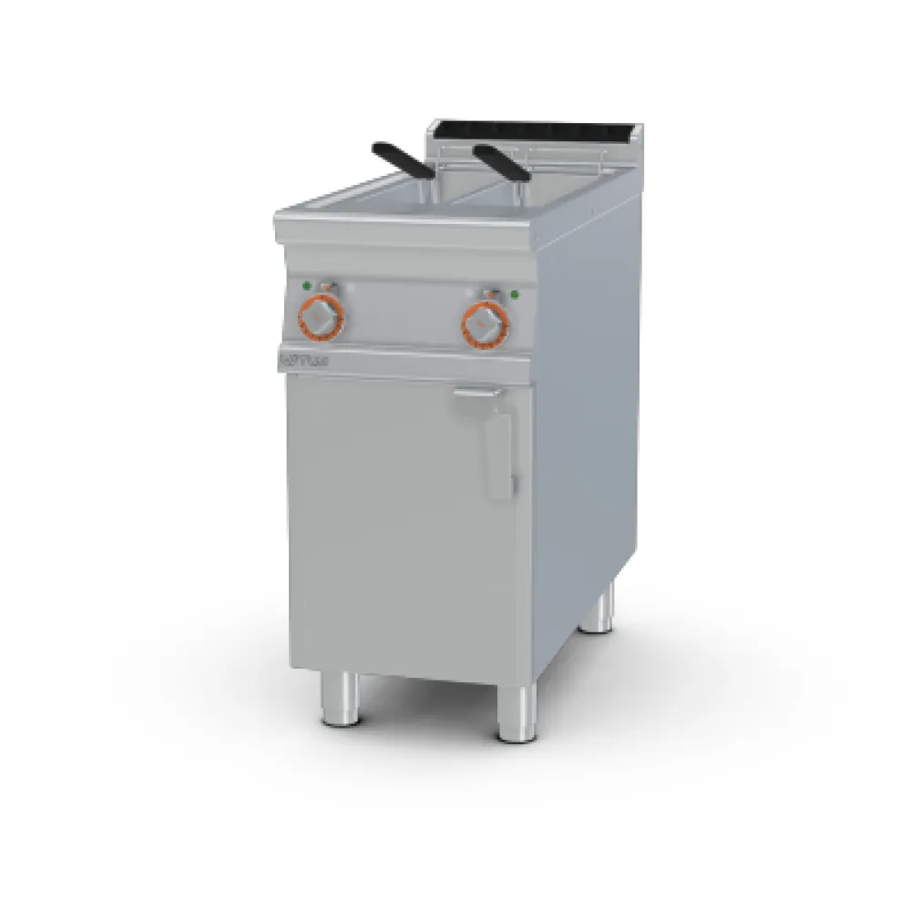 Friteuse électrique LOTUS F2/8-94ET 8+8 L avec meuble neutre