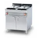 Friteuse électrique professionnelle LOTUS 18+18 L avec meuble neutre F2/18-98ETX