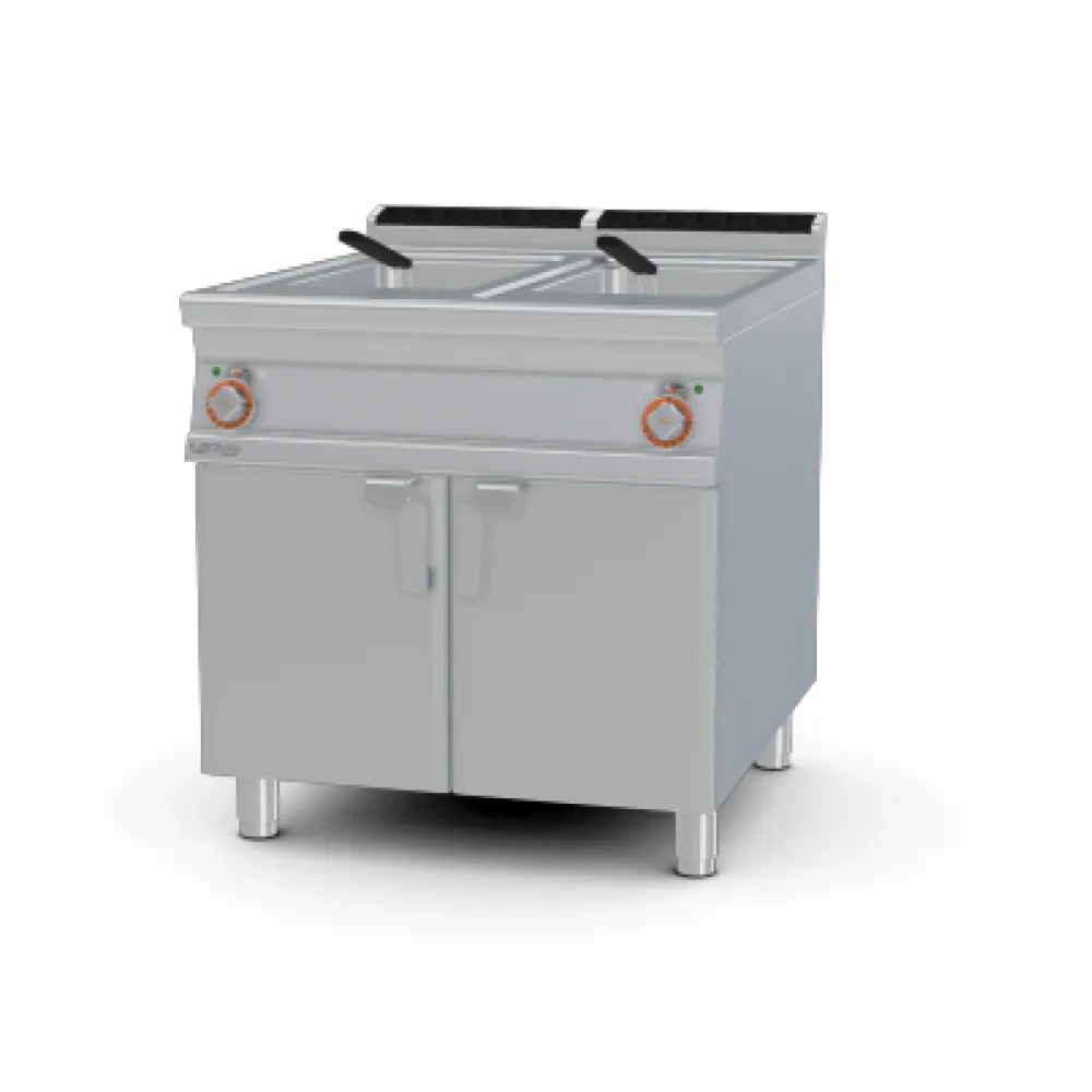 Friteuse électrique 18+18 L avec meuble neutre LOTUS F2/18-98ET