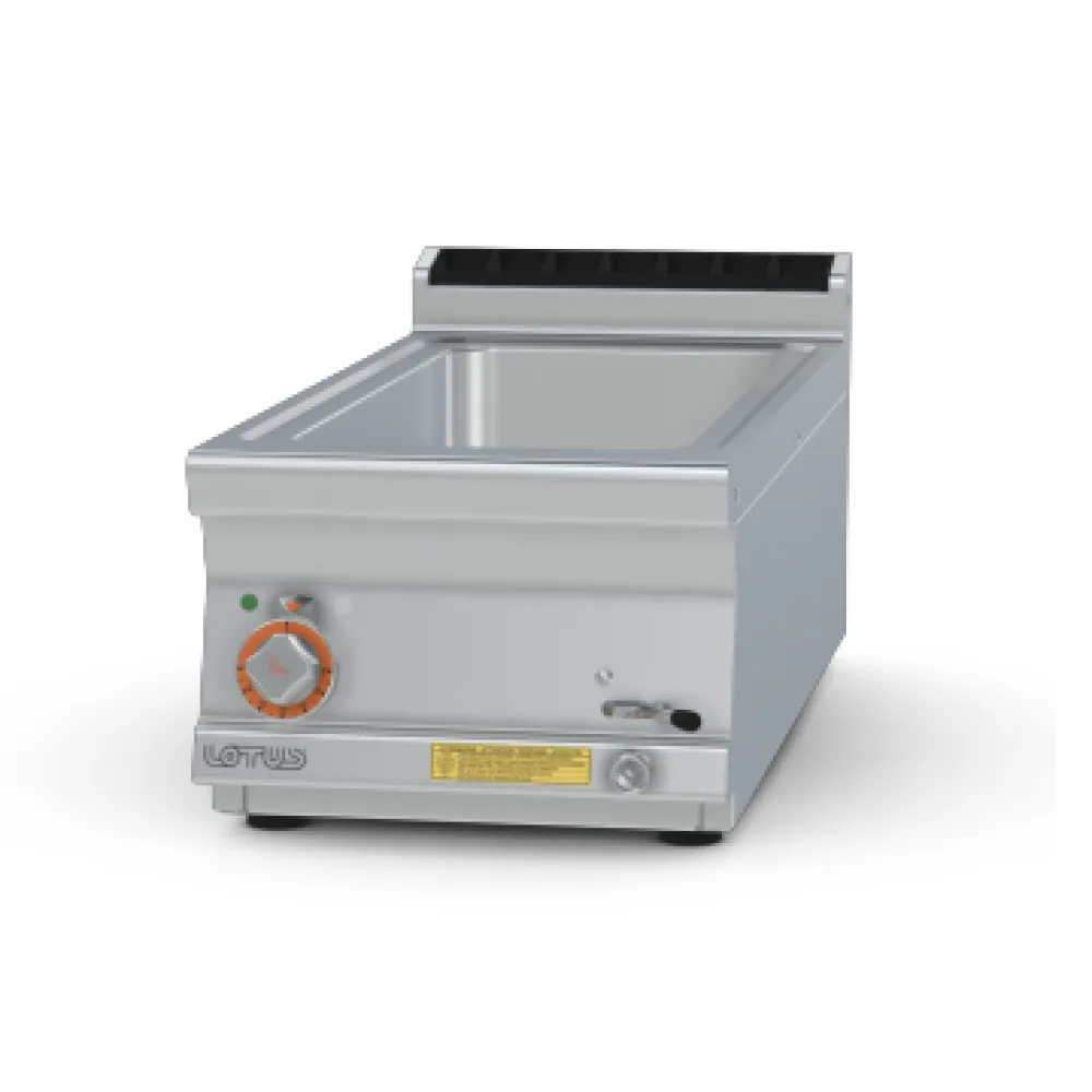 Bain marie professionnel LOTUS BMT-94EM à cuves GN 1/1 et GN 1/3