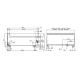 Bain marie professionnel LOTUS BMT-98ETX à deux cuves