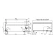 Fry top lisse 90 cm LOTUS FTLT-94ETX pour cuisson professionnelle