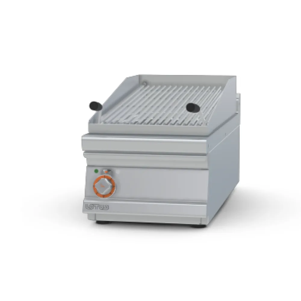 Grill électrique lisse LOTUS CWT-94ET 38x66 cm triphasé