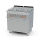 Range gaz 4 feux avec four électrique multifonction LOTUS CFV4-78GPE