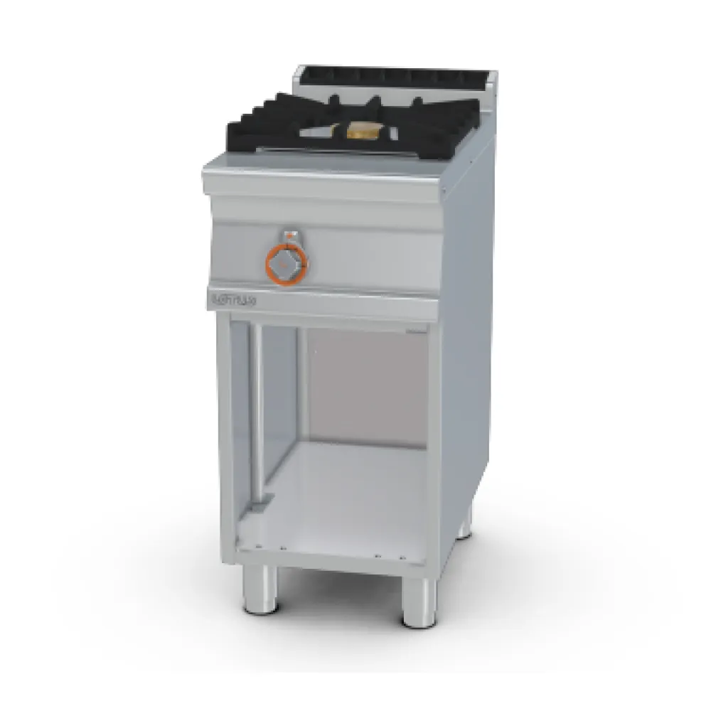 Range gaz sur socle ouvert LOTUS PC1-74G 1 brûleur 10 kW