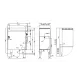 Range gaz sur socle ouvert LOTUS PC1-74G 1 brûleur 10 kW