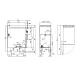 Bain-marie à gaz GN 1/1 70 BM-74G LOTUS