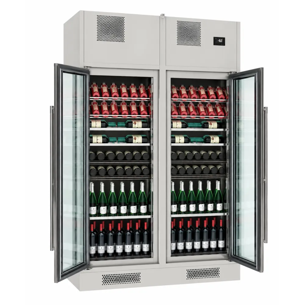 Armoire réfrigérée à vin professionnelle FAGOR FWC-2302 noir 1697x2300 mm