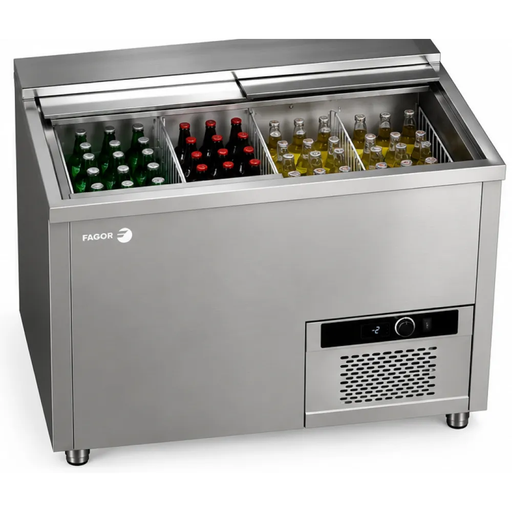 Réfrigérateur de bar à chargement par le haut 223 L TLC-2 SS