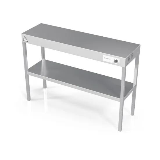 Étagères “bridge” pour distribution de repas